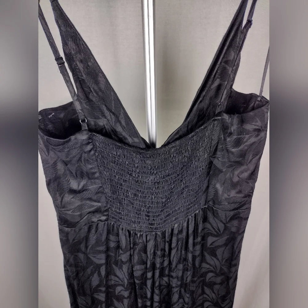 NSR Molli Jacquard Black Sleveless Jumpsuit Size Medium NWT - Picture 8 of 17